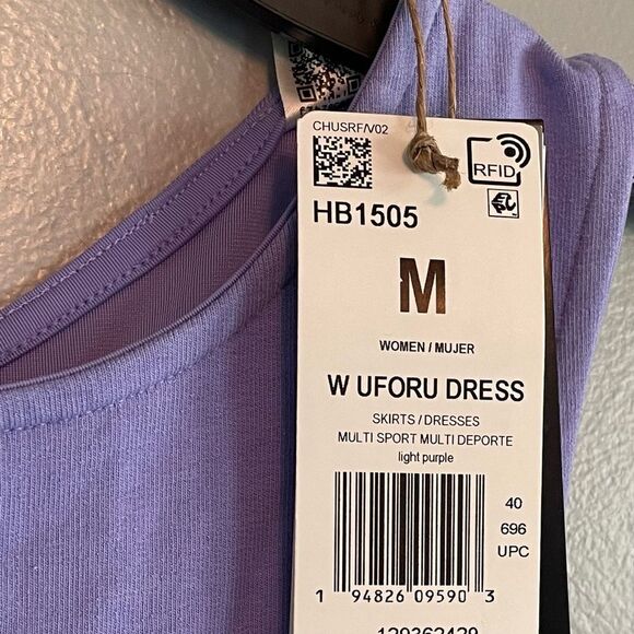 Purple adidas Dress X Zoe Saldana golf size M women’s - Picture 4 of 4